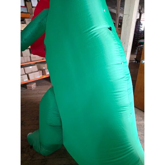 10 ft inflatable dinosaur Valentine conversation heart spring lawn décor - Picture 8 of 11